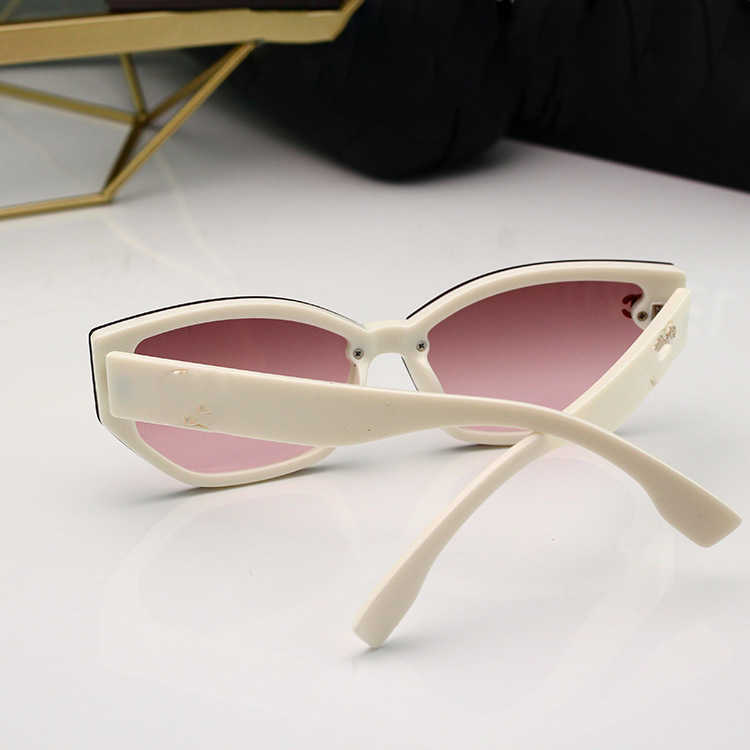 2024 Top designers 10% OFF Luxury Designer New Men's and Women's Sunglasses 20% Off Small Fragrant Trend Advanced Sense Cat Eye Network Red Resistant Women