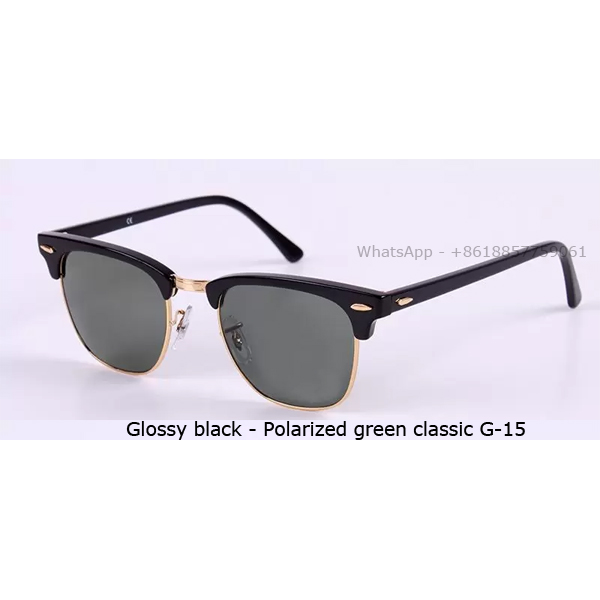 marque de qualité supérieure style classique lunettes de soleil vintage designer club lunettes de soleil maître vert classique pour femmes hommes rétro G15 4326q