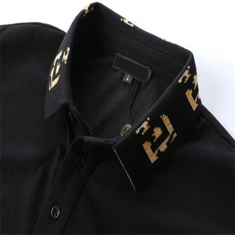 Polo de mode masculin T-shirts pour hommes italiens luxueux