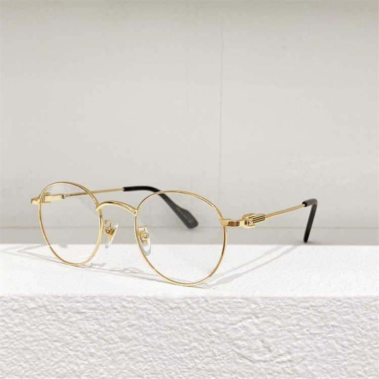 2024 Lüks tasarımcıdan moda yeni erkek ve kadın güneş gözlükleri ailenin sanat yuvarlak çerçeve lensinden aynı kısa görüşlü gözlüklerle donatılabilir