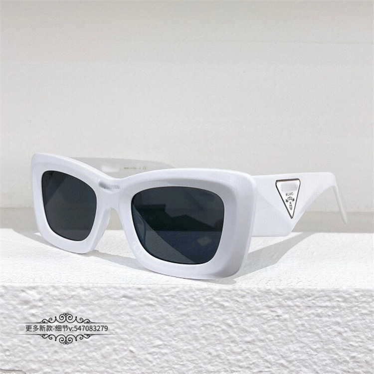 Роскошный дизайнер New P Family Plate Модные солнцезащитные очки Женская сеть красного цвета и тот же стиль персонализированные солнцезащитные очки для кошек SPR13ZS