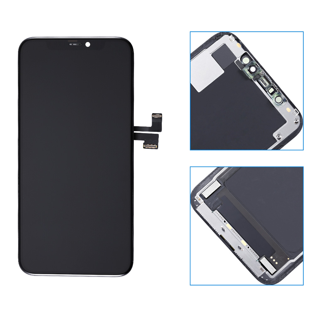 JK Incell dla iPhone 11 Pro LCD wyświetlacz Digitizer Digitizer Screen Screen Wymienna obsługa przeszczepu IC Transplant