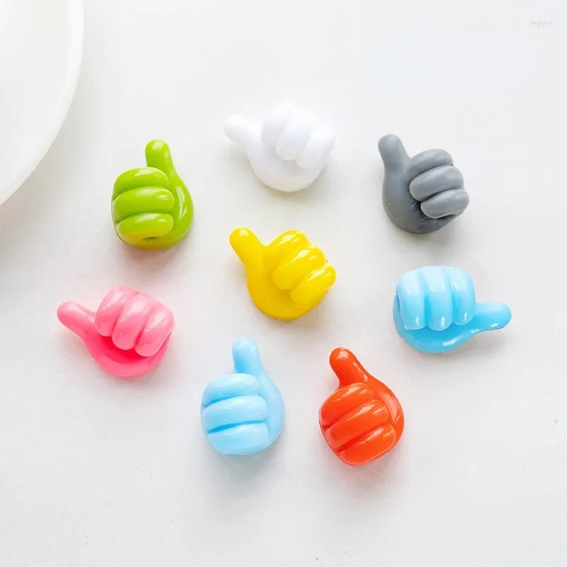 Self-Adhesive Wall Decoration Hook Creative Silicone Thumb Key Hanger Hook Home/Office Data Cable Clip Wire Desk Organizer