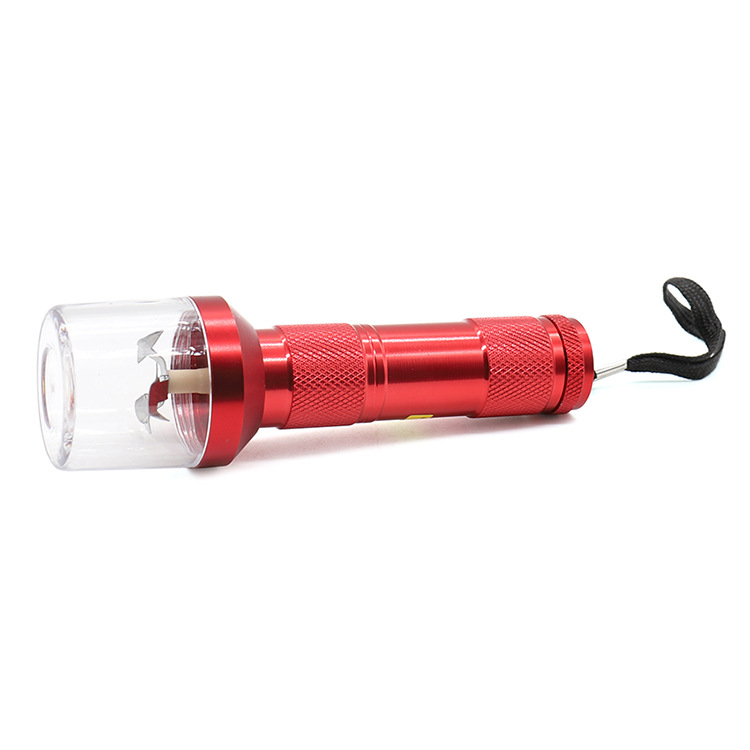 Tubos de fumar lanterna útil moedor de cigarro de alumínio Automático Smashet Smash Grinder Electric Metal Cigareting Greder