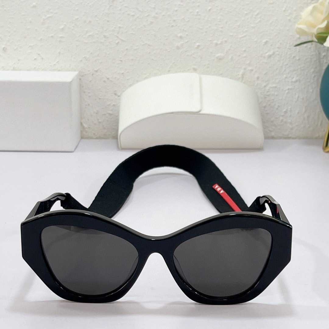 Nuevo diseñador de lujo de alta calidad P Family's New Cat's Eye for Women in Street Photography Las mismas gafas de sol 07ys se entregan con correas de gafas