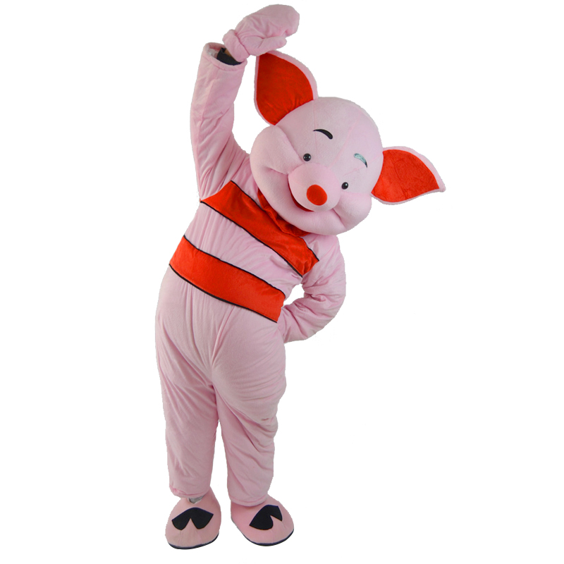 Piglet Mascot Costume Adult Size Fancy Role Play Halloween Birthday Party Suit Animation