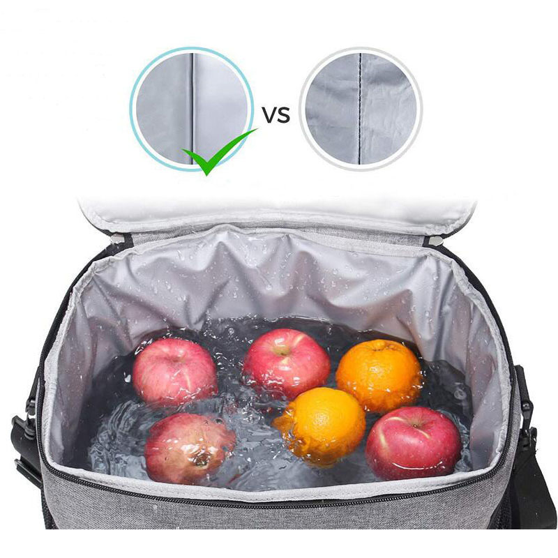 Portable Lunch Bag Tote Cooler Handväska Ny termisk isolerad lunchlåda Bento Pouch Dinner Container School Food Storage Påsar