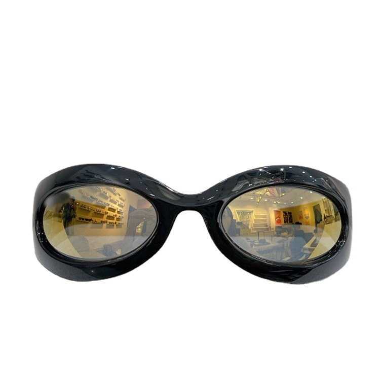 Lunettes de soleil à la mode de haute qualité 10% de réduction sur les lunettes de soleil de nouveau créatrice de luxe pour hommes et femmes 20% de réduction sur la technologie scientifique future masculine Ins Net Red Même femme concave