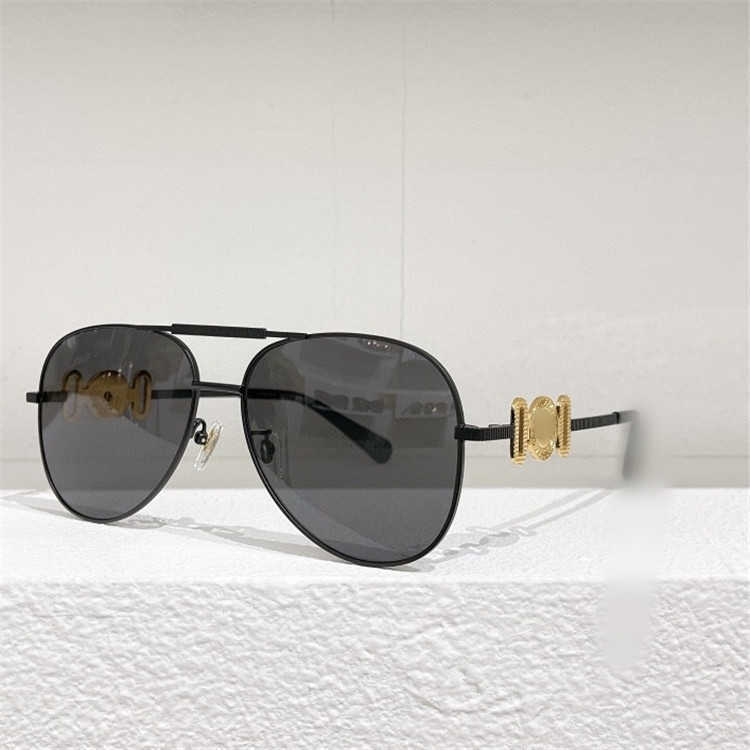 2024 meilleurs designers 10% de réduction sur le concepteur de luxe Nouveaux lunettes de soleil pour hommes et femmes 20% de réduction Toad Mirror ins Network Red Sême style Fashion Metal personnalité VA2249