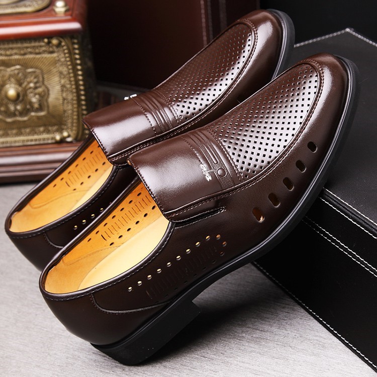 Zapatos de vestir de cuero genuino para hombres Oxfords de negocios Casual para hombre Zapatos de diseñador de lujo formales y suaves Slip-On con tamaño grande us6-us11.5 Artículo QT1721