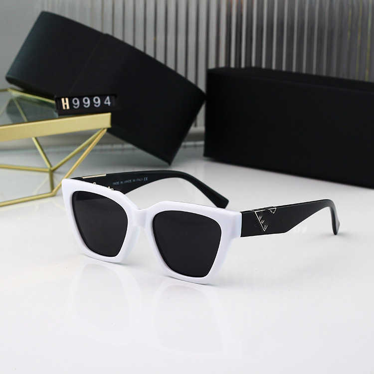 2024 Новые высококачественные мужские роскошные дизайнерские солнцезащитные очки для женских очков модные коробки Street Photo Halces Overseas Straight