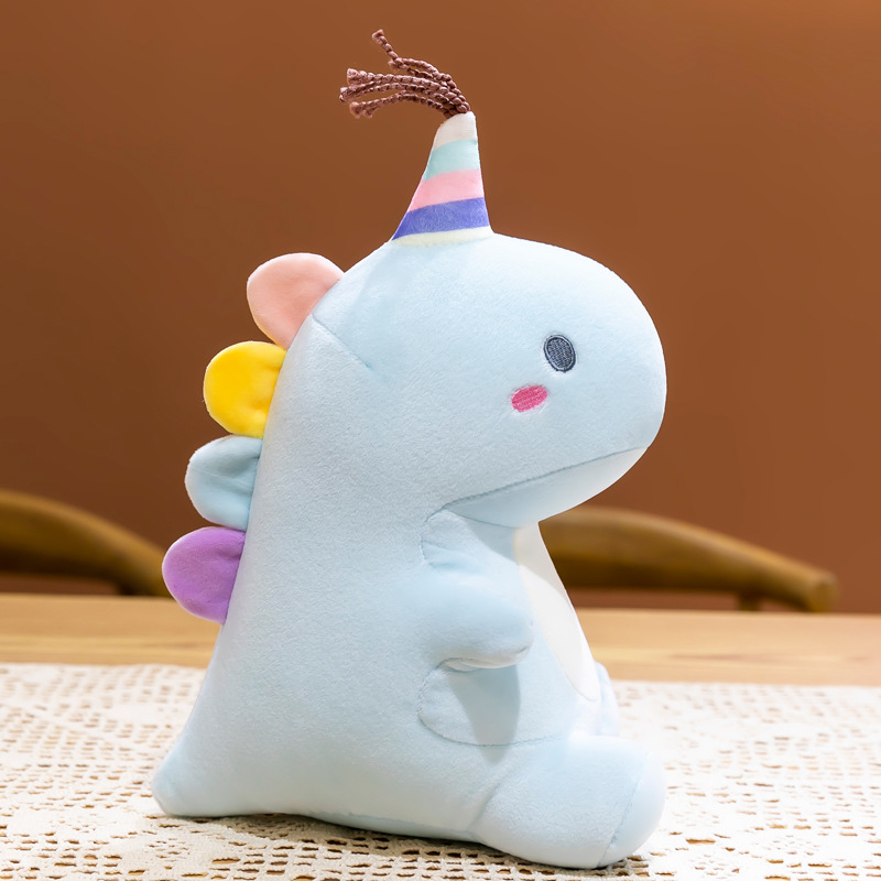 Nuovi giocattoli di peluche Simpatico piccolo dinosauro bambola I bambini dormono con cuscino Unicorno Drago bambola regalo di compleanno Ragazza