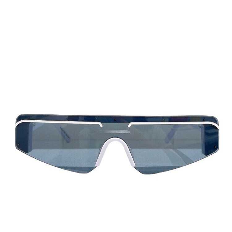 High quality fashionable New luxury designer sunglasses B One Piece Lens Fashion INS Xiaobai Cat Eye Sunglasses BB0003