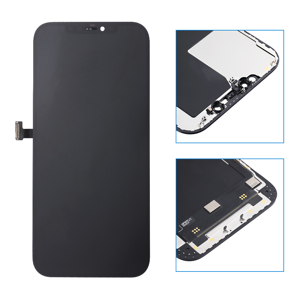 Zy Incell voor iPhone 12 Pro Max LCD -scherm 12pm OLED Display Touch Digitizer Assembly vervanging