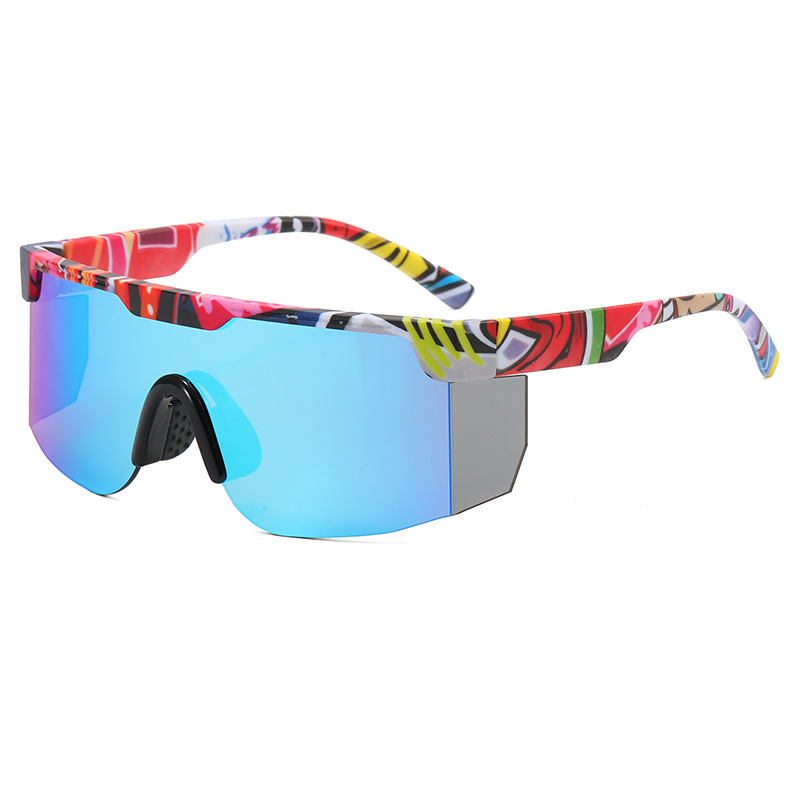 2023 Cycling Sunglass Outdoor Men's Lunets Mtb Men Women Sport Goggles UV400 Bicycle Eyewear sans boîte