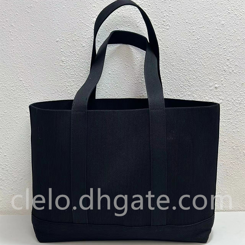 Modische gestrickte Pinot Bag Damen-Einkaufstasche mit Fachbeutel 54x35x16cm
