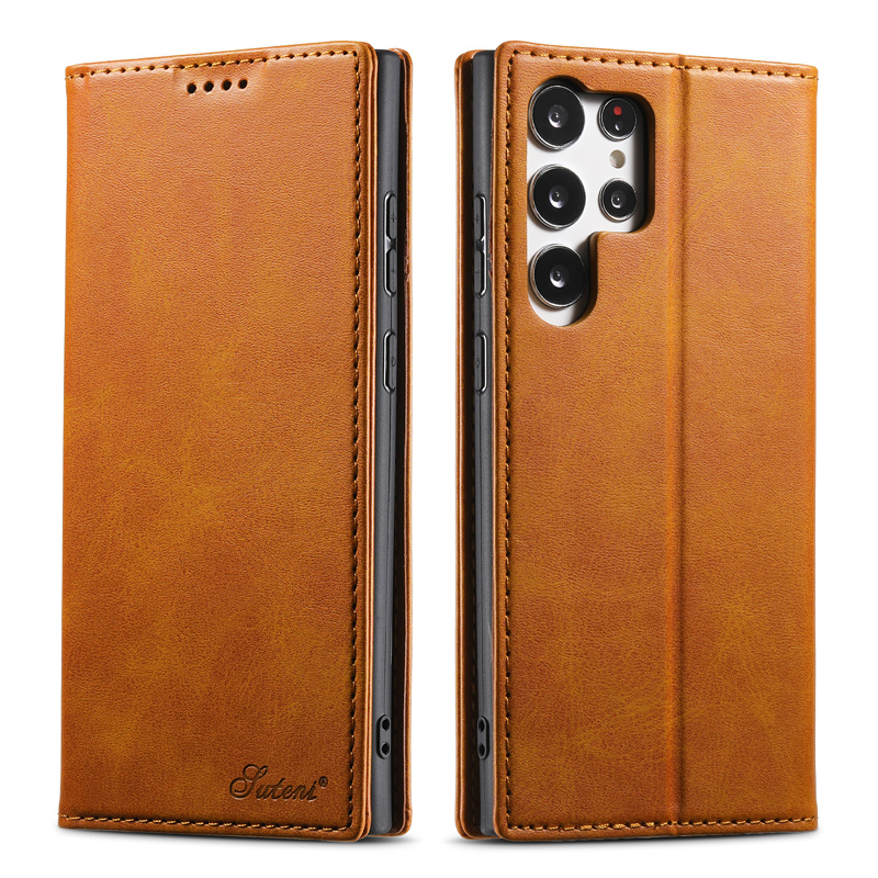 Étui en cuir Flip Classic Wallet pour Samsung Galaxy Note 9 Note 20 Ultra Note 10 Plus Book Flip Phone Cover Couverture