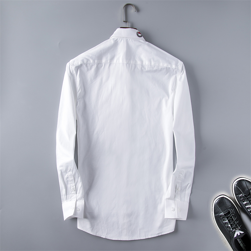Camisa xadrez masculina Camisa de designer de luxo Site oficial Site oficial libera síncrona de tecido 100% algodão, mostrando qualidade perfeita em todos os detalhesm-3xl