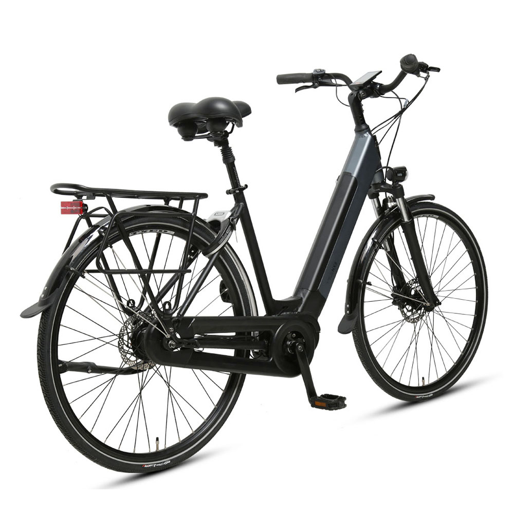 Vélo électrique 700C à 8 vitesses 250W vélo électrique de ville à moteur moyen avec batterie au Lithium 36V/13Ah