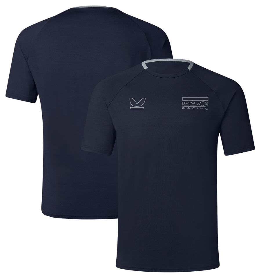 T-shirt de course de l'équipe F1 pour hommes, Polo décontracté, respirant, pour les Fans de course, de sport, de formule 1, nouvelle collection 2024