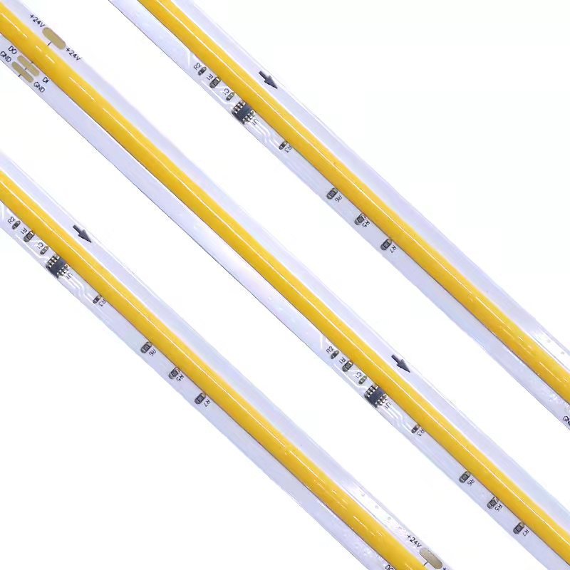 24V WS2811 쫓는 빛 COB LED 스트립 360LED 높은 밝은 물 흐르는 실행 빛 LED 테이프 차가운 따뜻한 흰색 집 장식