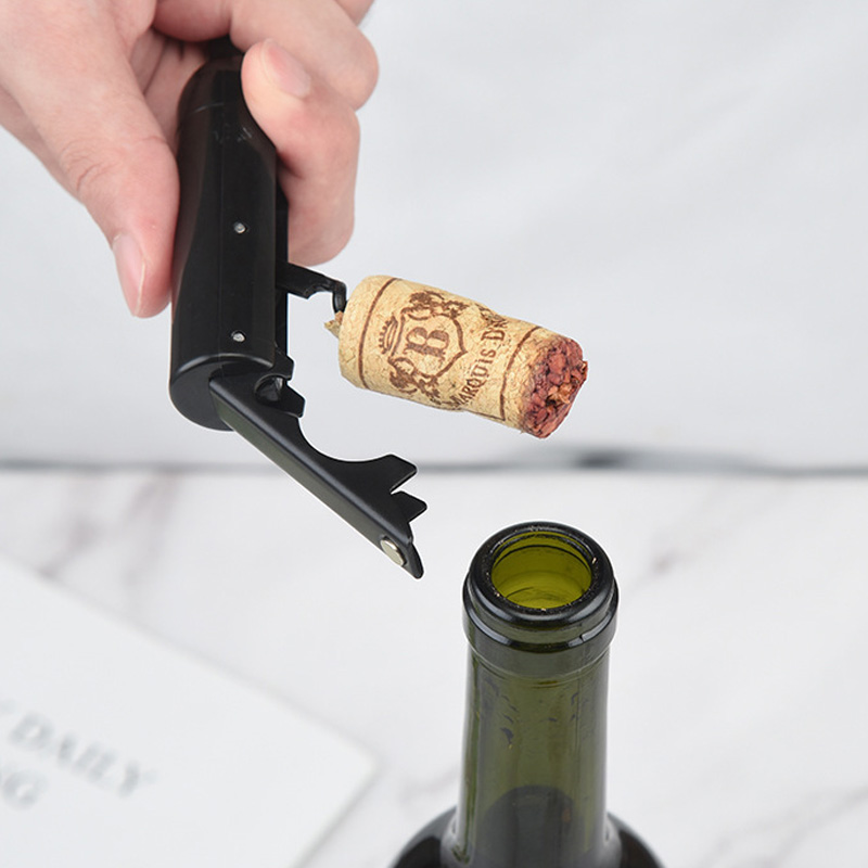 Czerwone otwieracz do wina w kształcie wina korkociągami wielofunkcyjna otwieracz do butelek Składany lodówka Wina Kształt Kształt Magnes Korksus LX5515