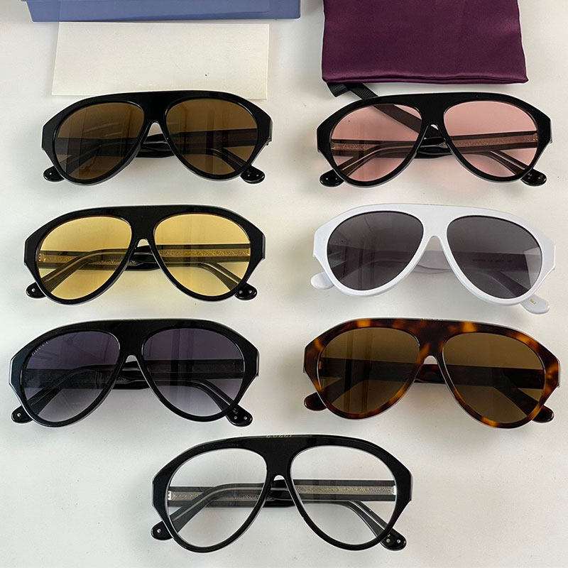 Designer les lunettes de soleil de qualité supérieure 0479 Fashion féminine classique personnalité simple Cadre noir