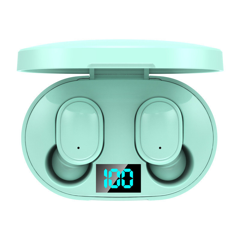 Bluetooth TWS trådlösa hörlurar hörlurar Automatiska par Anslut IPX4 Vattentäta 5 färger E6S Pro Original