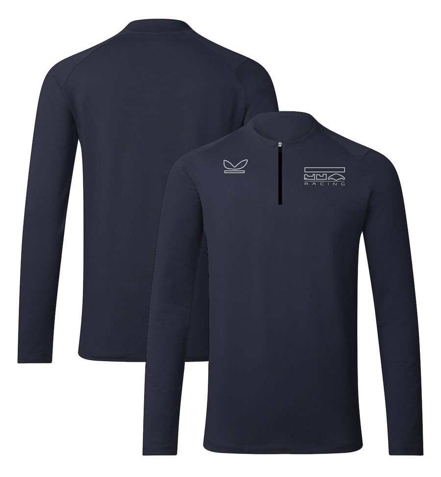 2023 F1 Sweat à capuche Formule 1 Team Pull Veste Printemps Automne Mode Homme Demi-Zip Sweat Racing Motocross 305S