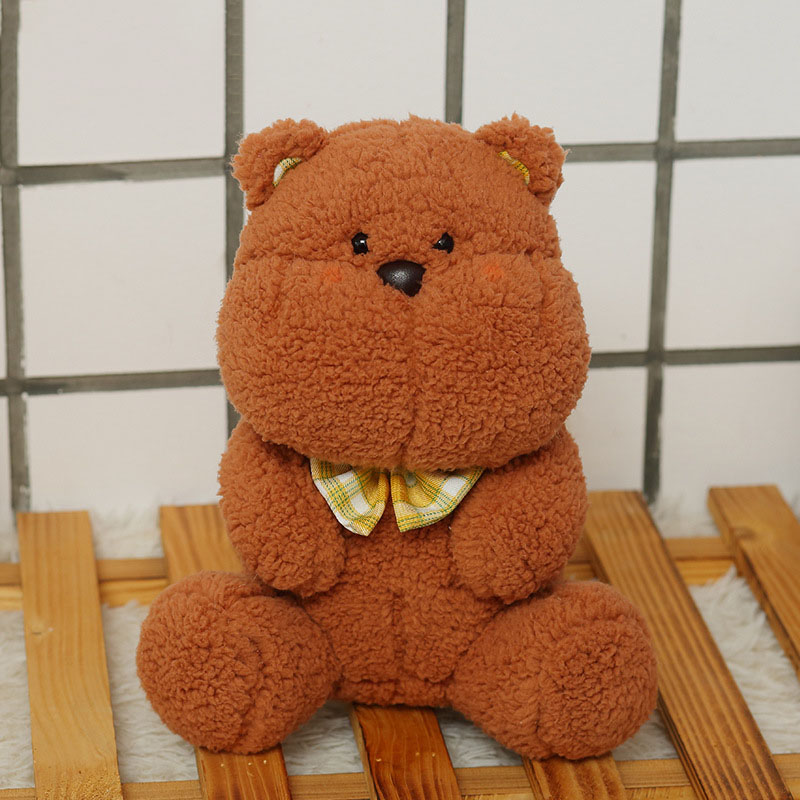 Los fabricantes lindos del juguete de la felpa del oso de las bufandas de la flor de la muñeca del conejo del animal doméstico proporcionan regalos directamente
