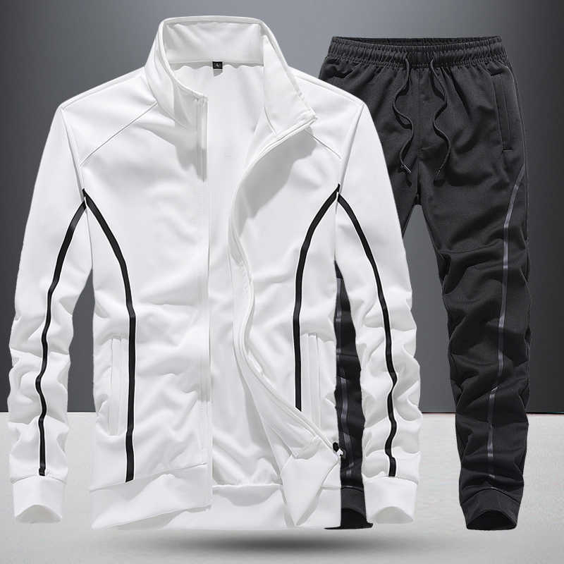 Tute da uomo Tute sportive da uomo oversize Set da palestra Set da corsa Uomo Basket Jogging Tute da allenamento il fitness Tute sportive calde Uomo 7XL W0328