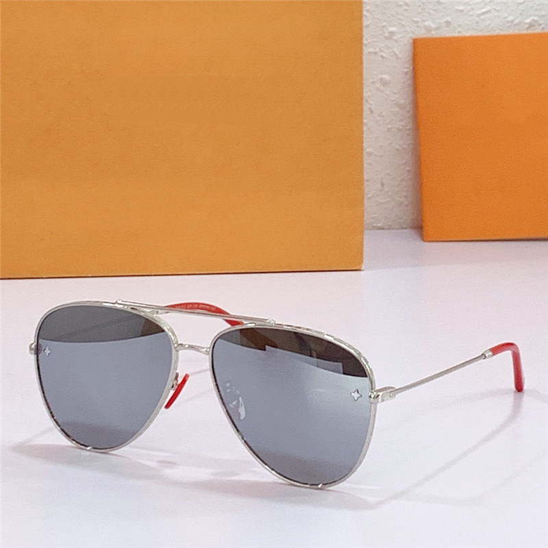 Nieuw modeontwerp Piloot Zonnebrillen Z1636 Metalen frame Simpele en populaire stijl Versatiele buiten -UV400 Bescherming Eyewear