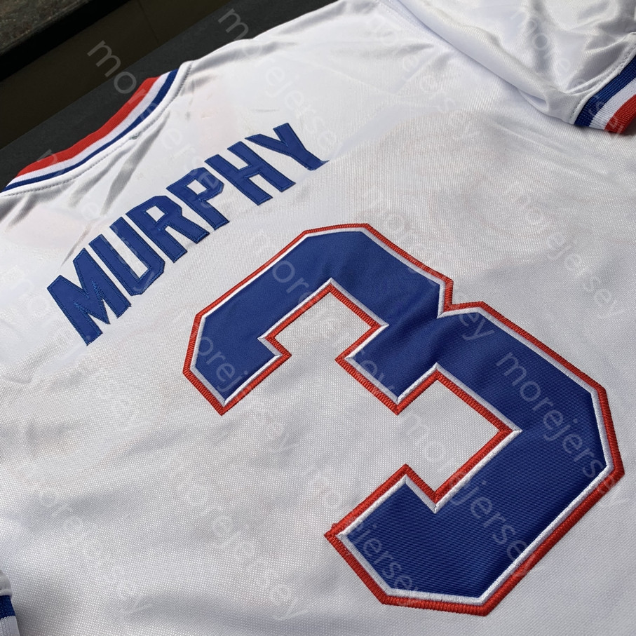 Dale Murphy Jersey 1980 Red Mesh BP 1982 Baby Blue Grey White Pullover Cream White Grey Navy Red Player Version Fans Vintage Taille S-3XL