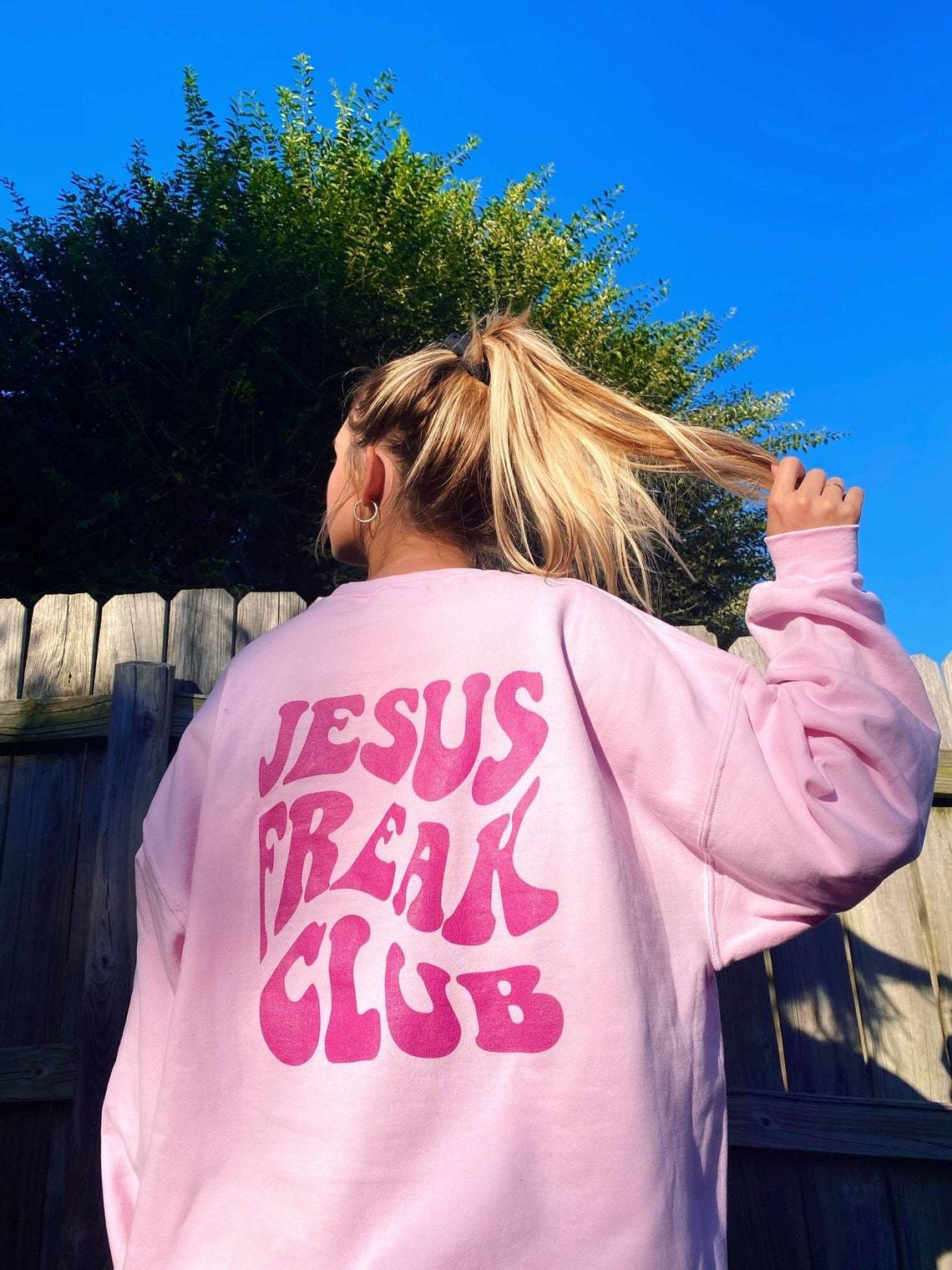 Felpe con cappuccio da donna Felpe Jesus Freak Club Autunno Inverno Lettere oversize Uomo Donna Pullover Hip Hop Comodo pile spesso caldo 230329