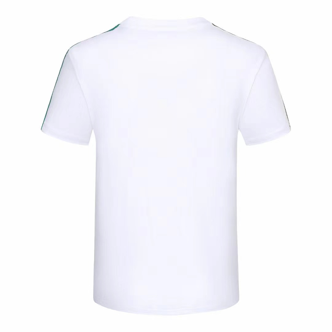 23 Лето -мужская дизайнерская футболка костюма Случайные мужчины и женская футболка клетчатые рубашки с коротки