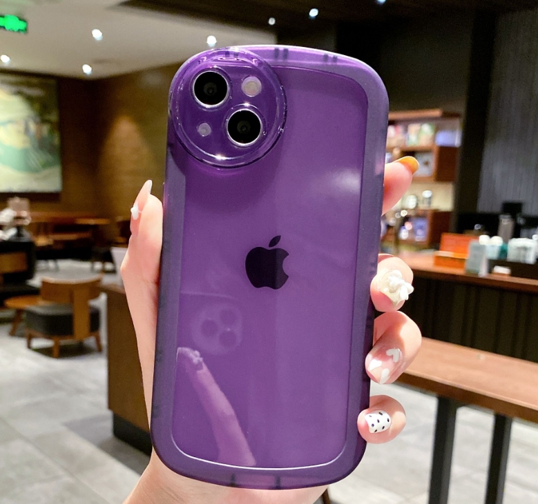 iPhone 11 12 13 14 Pro Max XR XS Max Fashion Big Eyes Lens Protectorソフトシリコンカバーに適しています