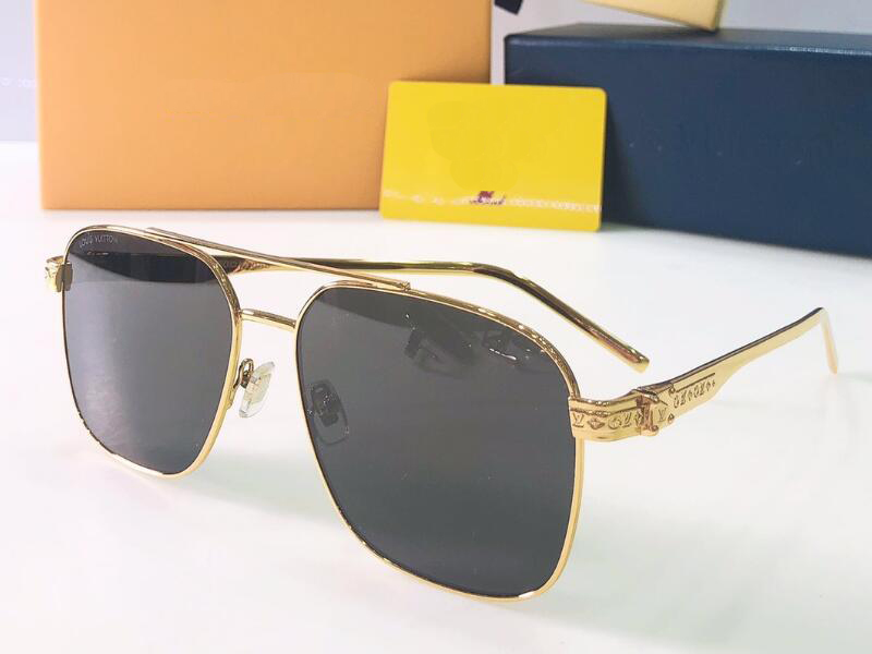 5A -glasögon L Z1267E RAMBLE Squared Pilot Eyewear Discount Designer Solglasögon Kvinnor Acetat 100% UVA/UVB med glasögon Bag Box Fendave