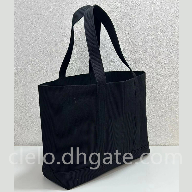 Modische gestrickte Pinot Bag Damen-Einkaufstasche mit Fachbeutel 54x35x16cm