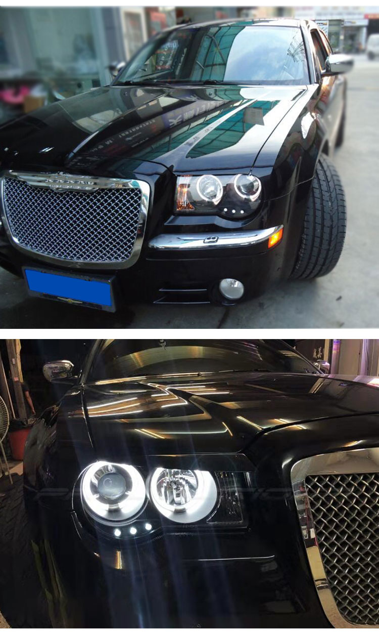 المصابيح الأمامية LED للسيارات Chrysler 300C 2005-2010 LED LED LED DRL HEAD LAMP LAMP LIGHT LIGHT