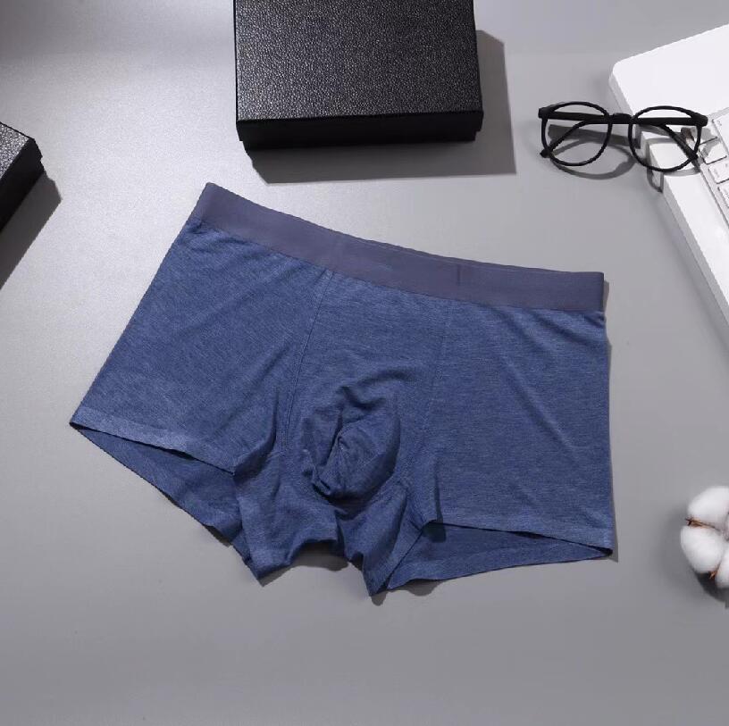 Super Designer EA Seven Interpants Boxers Men's Men's Cotton Cotton Bruffs Male L-3XL Boxer Shorts مع صندوق الهدايا