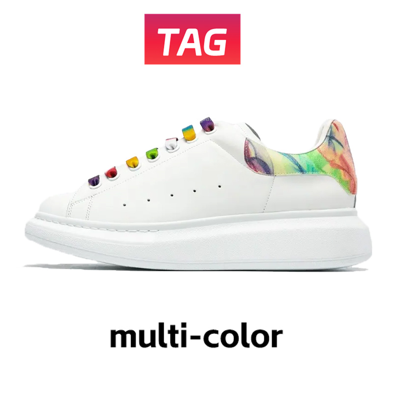 calfskin Casual Shoes oversized platform Men Women Sneakers white black red leather Rose Quartz Velvet Shock Pink Metallic silver rainbow glitter Luxury Trainers