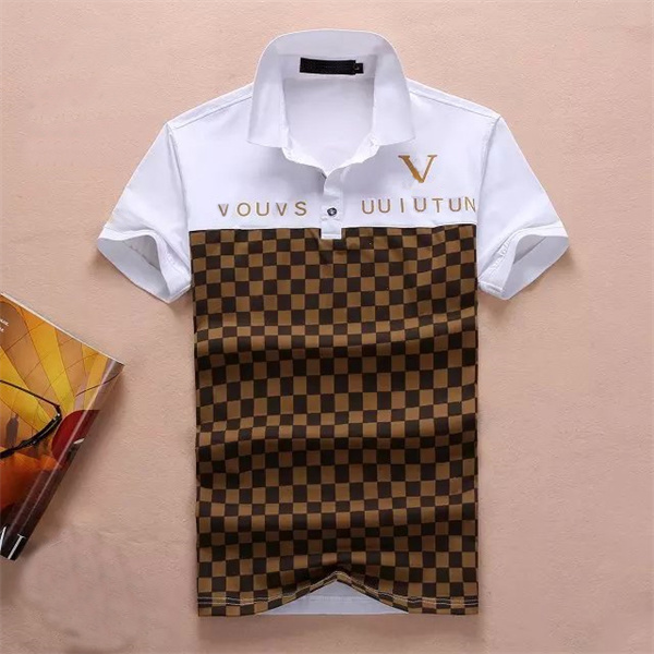 Men's Polos 2023 New Short-sleeved Shirt Summer Fashion Brand Loose Casual Couple Flower Shirt a4