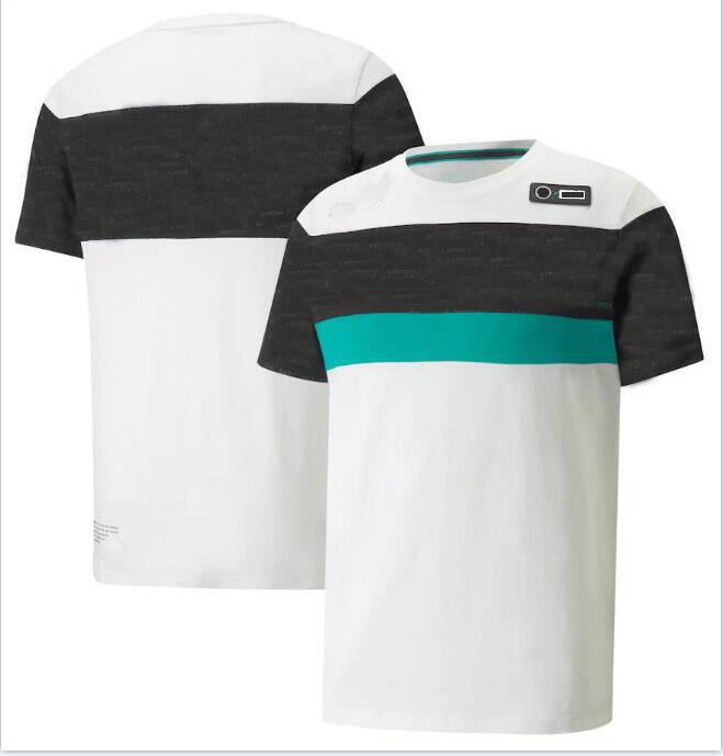 F1 Formula 1 racing T-shirt summer round neck jersey same style customization