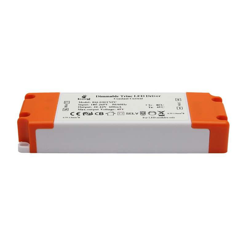 Ljustransformatorer AC180V-265V Till DC24V-42V konstant spänning 25W Super Slim LED Driver LED Strömförsörjning 600ma Belysning Transformator för LED-belysning