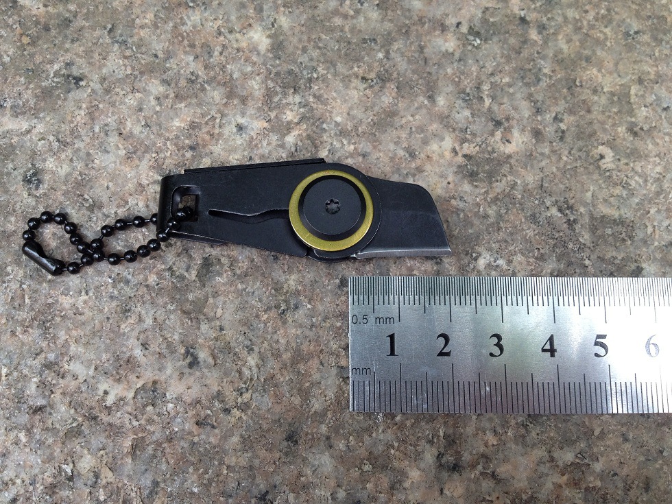 Small Knife Folding Blade Mini Pocket Knives Keychain Tool EDC Cutter Camping Blades lättvikt