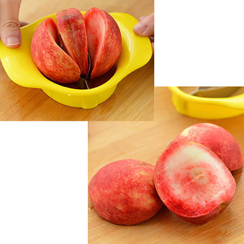Fruktgrönsaksverktyg Mango Spliters Tool Peach Corers Peeler Shredder Slicer Cutter Kitchen Gadget Accessories Supplies