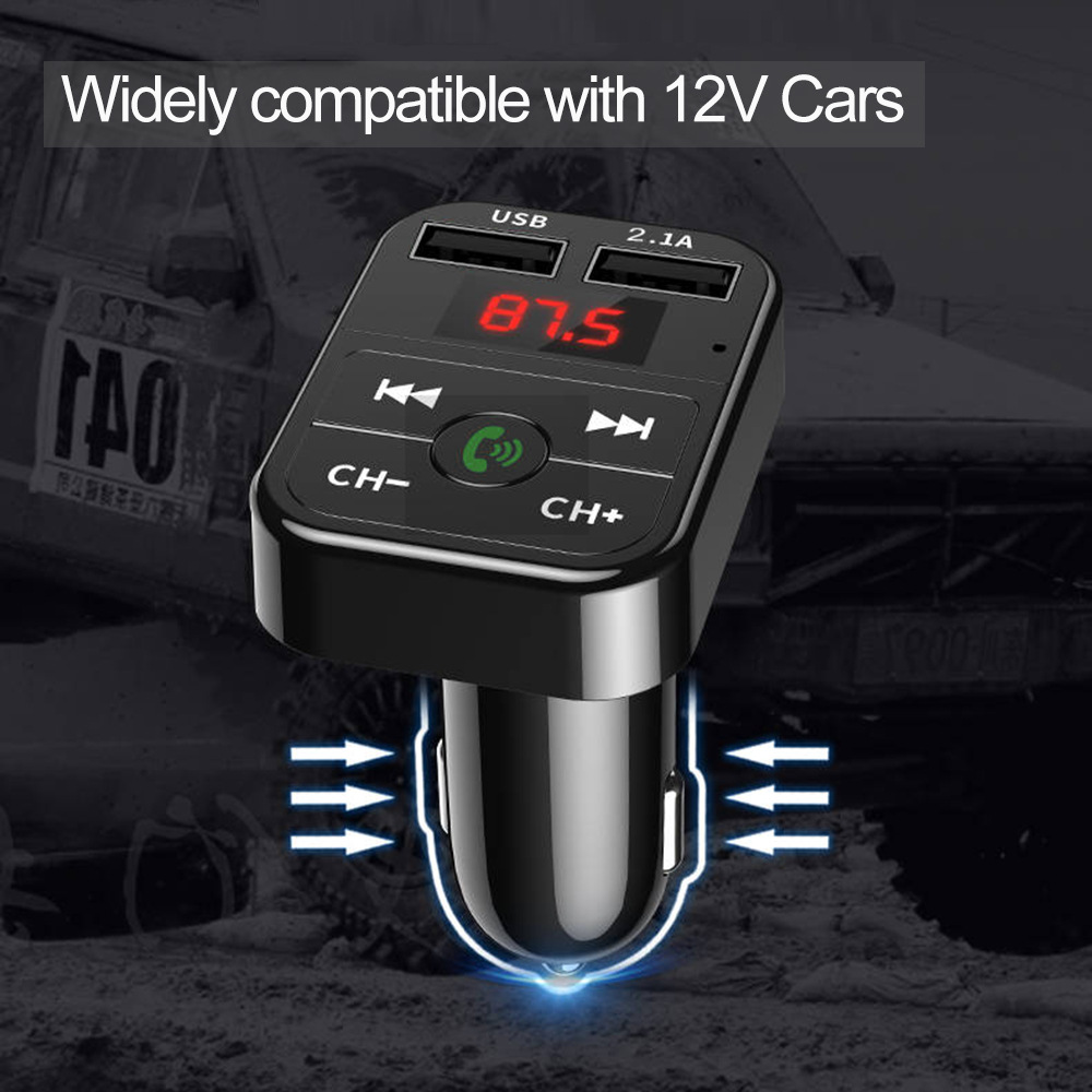 Автомобиль Bluetooth Mp3 Player TF Card Socket Light емкость mp3 x3 Smart Bluetooth Chip Car Player Автомобильный автомобиль зарядка автомобиля зарядка быстрого зарядки бесплатно
