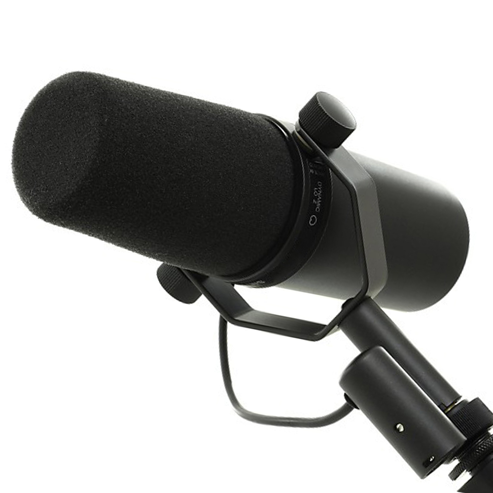 High Quality Cardioid Dynamic Microphone Sm7b 7B Studio Selectable Frequency Response Microphone for  Live Stage Recording Podcasting