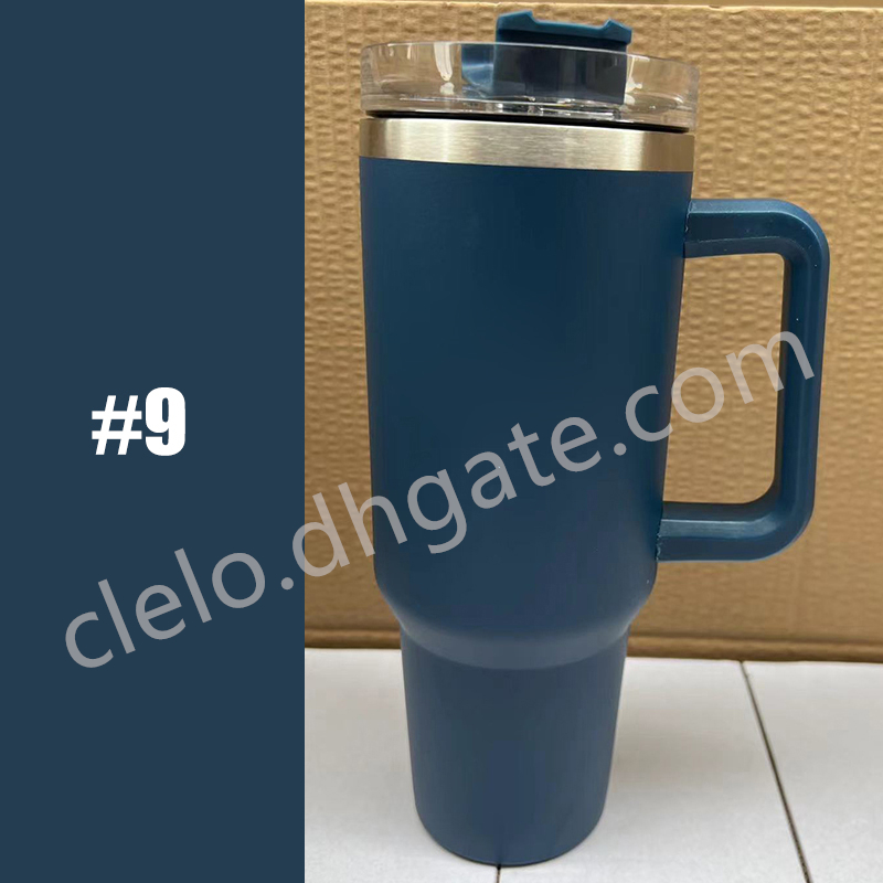 Top Seller Insulated Water Bottle 40oz Stainless Steel Tumbler With Handle Lid Straw Big Capacity Water Bottles