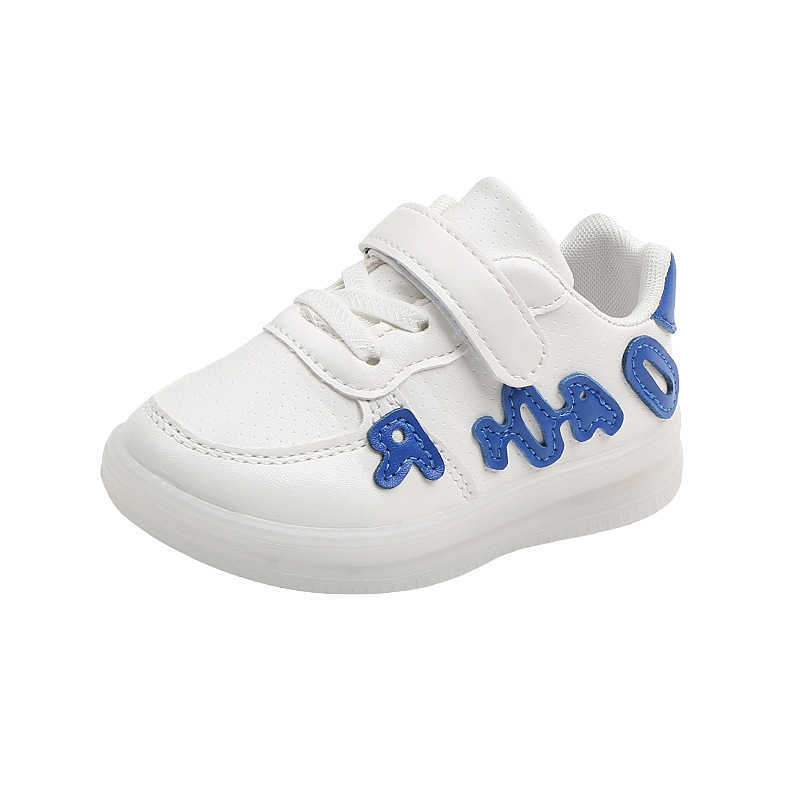 Athlétique en plein air enfants chaussures LED automne lumineux éclairé décontracté mode respirant bébé garçons filles Sport course fond souple enfants baskets